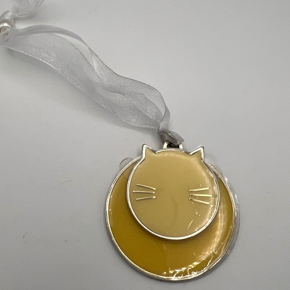 Nestle Purina Cat Enamel Ornament Promotional Item New/Unused Wrapping Intact